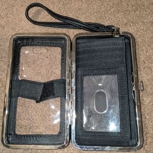 Hard phone case/wallet
